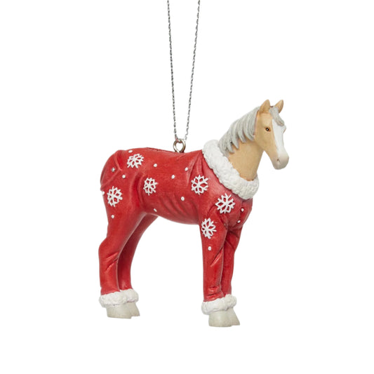 Trail of Painted Ponies Ornament CHRISTMAS PAJAMAS 6016955