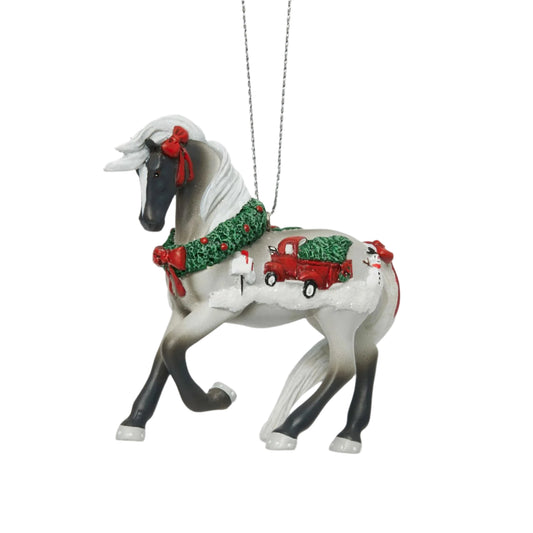 Trail of Painted Ponies Ornament TAILGATE CHRISTMAS 6016957 Truck Wreath