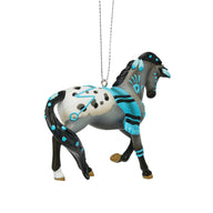 Trail of Painted Ponies Ornament THE LIVING STONE 6016964 Turquoise Symbols