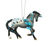 Trail of Painted Ponies Ornament THE LIVING STONE 6016964 Turquoise Symbols