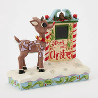 Jim Shore RUDOLPH COUNTDOWN CALENDAR 6017189 Advent Chalkboard