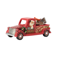Jim Shore SANTA'S CANDY CARGO 6017218 HERSHEY Chocolate Truck Figurine