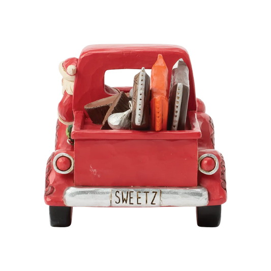 Jim Shore SANTA'S CANDY CARGO 6017218 HERSHEY Chocolate Truck Figurine