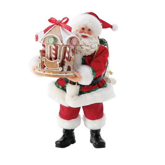 GINGER-GO-ROUND Dept 56 Possible Dreams Santa Gingerbread Carousel 6017624