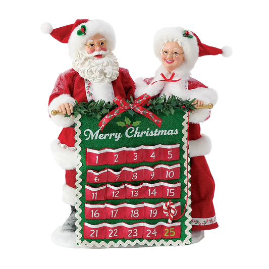 COUNTING DOWN THE DAYS Dept 56 Possible Dreams Santa Advent Calendar 6017718