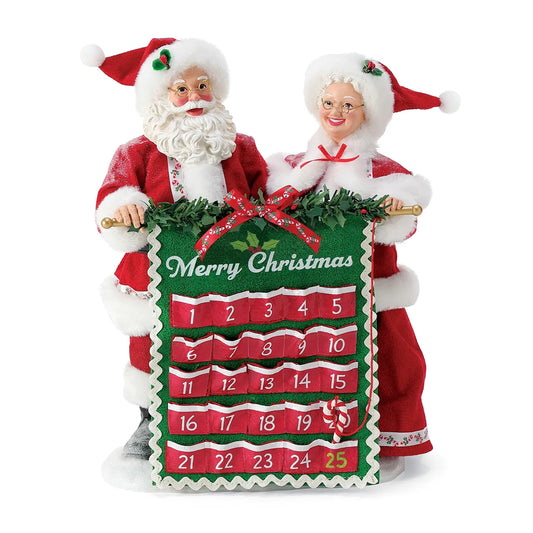 COUNTING DOWN THE DAYS Dept 56 Possible Dreams Santa Advent Calendar 6017718