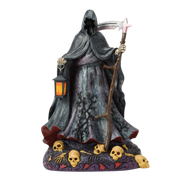 Jim Shore HAUNTED NIGHTS EQUAL MANY FRIGHTS 6018086 Halloween Grim Reaper Figurine