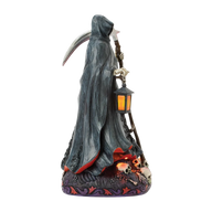 Jim Shore HAUNTED NIGHTS EQUAL MANY FRIGHTS 6018086 Halloween Grim Reaper Figurine