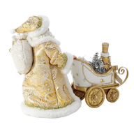 GRAND ENTRANCE Dept 56 Possible Dreams Gold Santa Sleigh Figurine 6018266