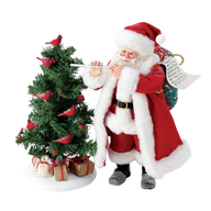 ELEVEN 11 PIPERS PIPING Dept 56 Possible Dreams Santa Flute Figurine 6018267