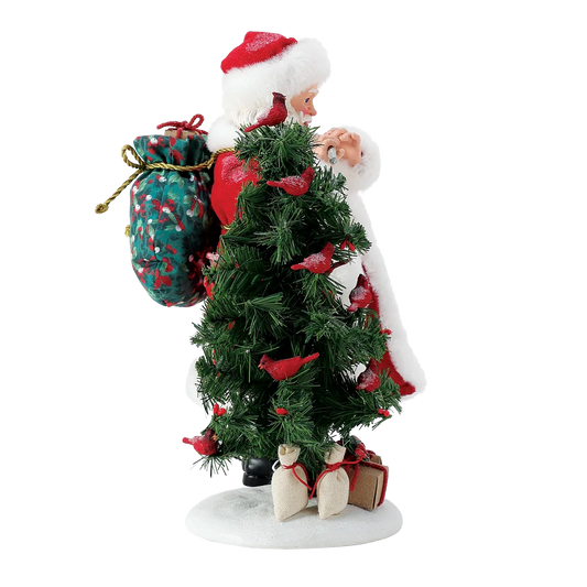 ELEVEN 11 PIPERS PIPING Dept 56 Possible Dreams Santa Flute Figurine 6018267