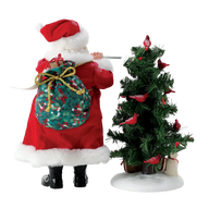 ELEVEN 11 PIPERS PIPING Dept 56 Possible Dreams Santa Flute Figurine 6018267