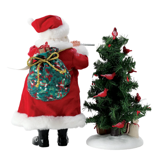 ELEVEN 11 PIPERS PIPING Dept 56 Possible Dreams Santa Flute Figurine 6018267