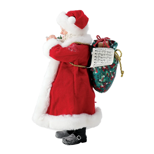 ELEVEN 11 PIPERS PIPING Dept 56 Possible Dreams Santa Flute Figurine 6018267