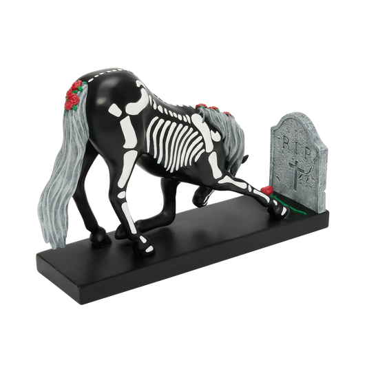 Trail Of Painted Ponies Figurine DEATH COMES SOFTLY 6018589 Skeleton Horse Halloween