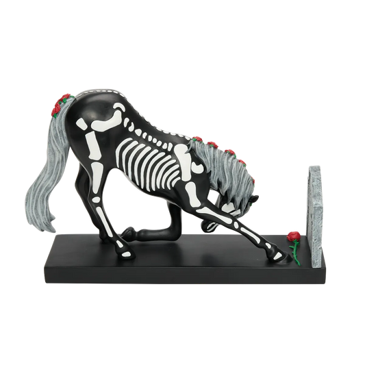 Trail Of Painted Ponies Figurine DEATH COMES SOFTLY 6018589 Skeleton Horse Halloween