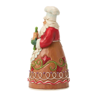 Jim Shore BAKING HOLIDAY MAGIC 6018881 Gingerbread Pastry Chef Santa Figurine