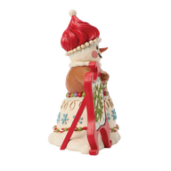 Jim Shore TIME FOR A SWEET TREAT Gingerbread Snowman Latte 6018882 Figurine