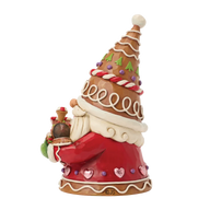 Jim Shore GNOME ON TRACK 6018883 Gingerbread Gnome Train Figurine