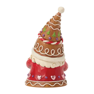 Jim Shore GNOME ON TRACK 6018883 Gingerbread Gnome Train Figurine