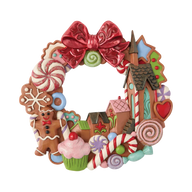 Jim Shore CIRCLE IN SWEETS 6018885 Gingerbread Wreath Figurine