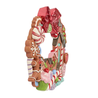 Jim Shore CIRCLE IN SWEETS 6018885 Gingerbread Wreath Figurine