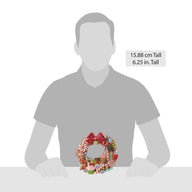 Jim Shore CIRCLE IN SWEETS 6018885 Gingerbread Wreath Figurine