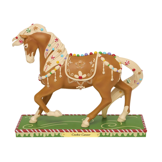 Trail Of Painted Ponies Figurine COOKIE CANTER 6019058 Gingerbread Horse