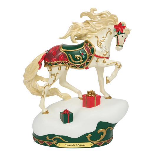 Trail Of Painted Ponies Figurine YULETIDE MAJESTY 6019059 Christmas Horse
