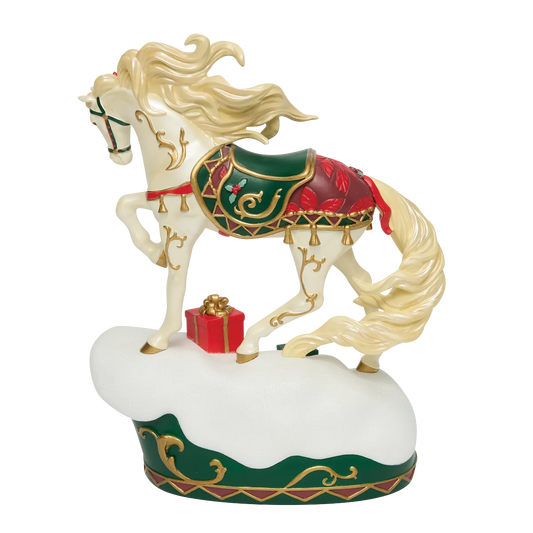 Trail Of Painted Ponies Figurine YULETIDE MAJESTY 6019059 Christmas Horse