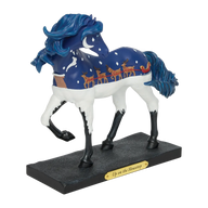 Trail Of Painted Ponies Figurine UP ON THE HOUSETOP 6019060 Horse Reindeer