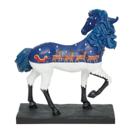 Trail Of Painted Ponies Figurine UP ON THE HOUSETOP 6019060 Horse Reindeer