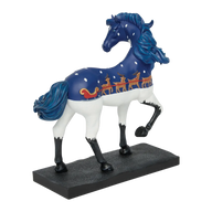 Trail Of Painted Ponies Figurine UP ON THE HOUSETOP 6019060 Horse Reindeer