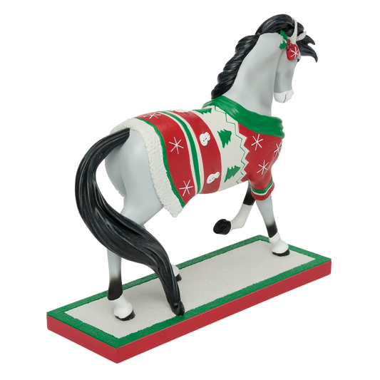 Trail Of Painted Ponies Figurine CHRISTMAS SWEATER 6019061 Festive Horse