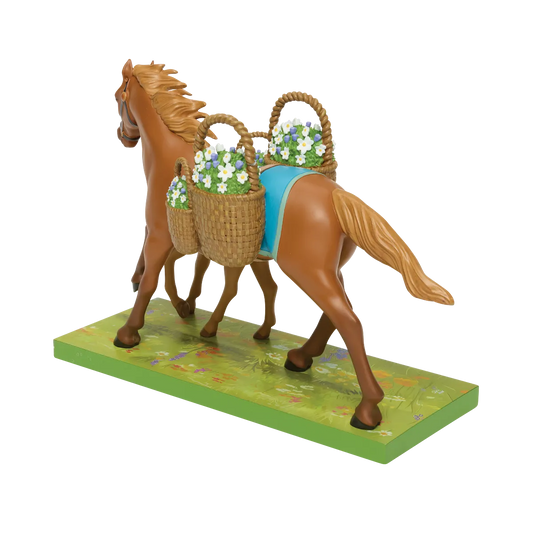 Trail Of Painted Ponies Figurine MAMA'S HELPER 6019063 Horse Colt Basket