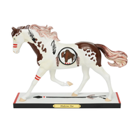 Trail Of Painted Ponies Figurine MEDICINE HAT 6019065 Horse Native American