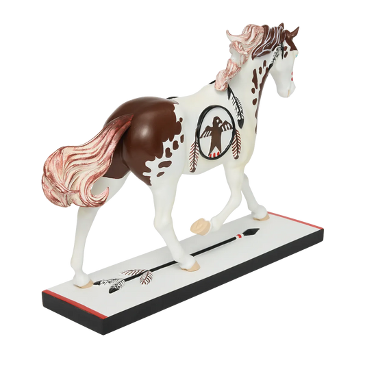Trail Of Painted Ponies Figurine MEDICINE HAT 6019065 Horse Native American