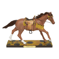 Trail Of Painted Ponies Figurine SUNFLOWER SORREL 6019066 Horse Summer Flowers