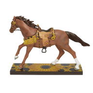 Trail Of Painted Ponies Figurine SUNFLOWER SORREL 6019066 Horse Summer Flowers