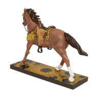 Trail Of Painted Ponies Figurine SUNFLOWER SORREL 6019066 Horse Summer Flowers
