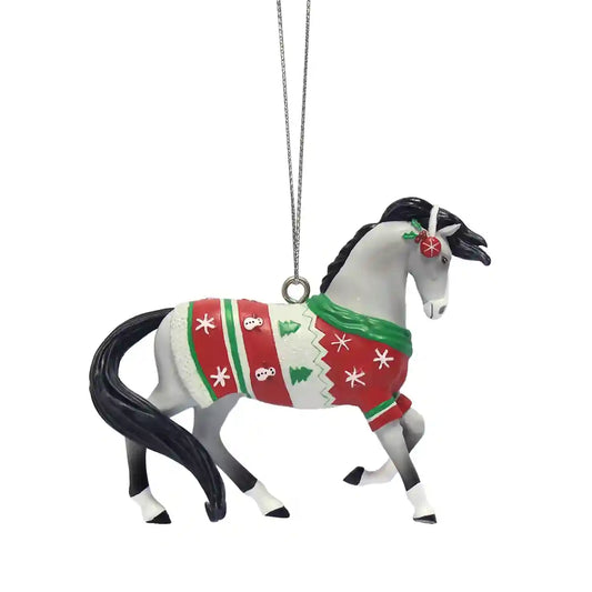 Trail Of Painted Ponies Ornament CHRISTMAS SWEATER 6019072 Christmas Horse