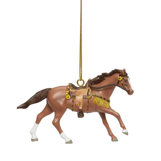 Trail Of Painted Ponies Ornament SUNFLOWER SORREL 6019076 Summer Horse