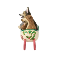 Jim Shore A TAIL-WAGGING CHRISTMAS 6019095 Santa's Rescue Sleigh Dogs Puppies