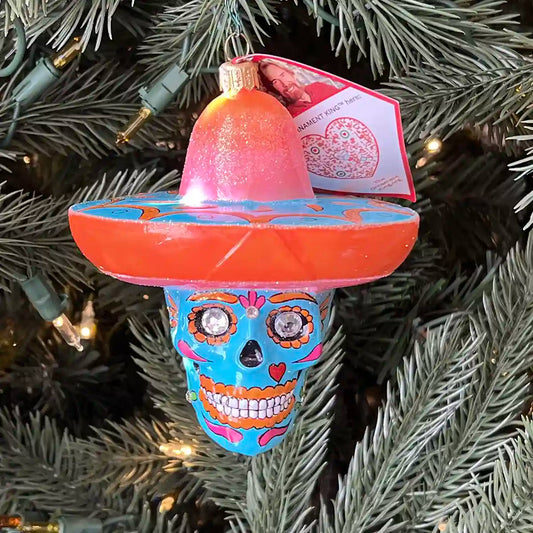 The Ornament King MEXICAN HOLIDAY Assorted Ornament 47003 Calavera Halloween