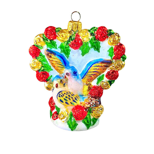 The Ornament King TWO TURTLE DOVES Ornament 42038 12 Days of Christmas 2025