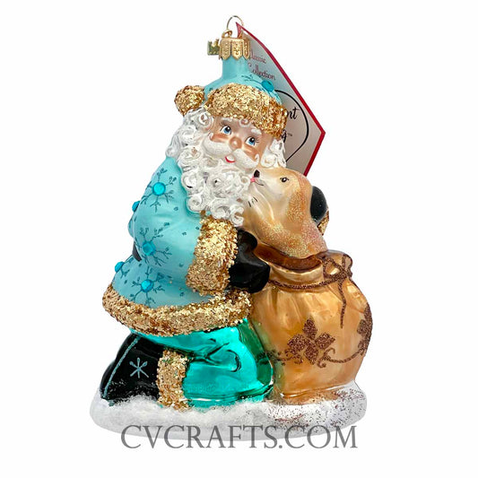 The Ornament King WINTER PUPPY Ornament 48012 Santa Labrador Retriever 2025