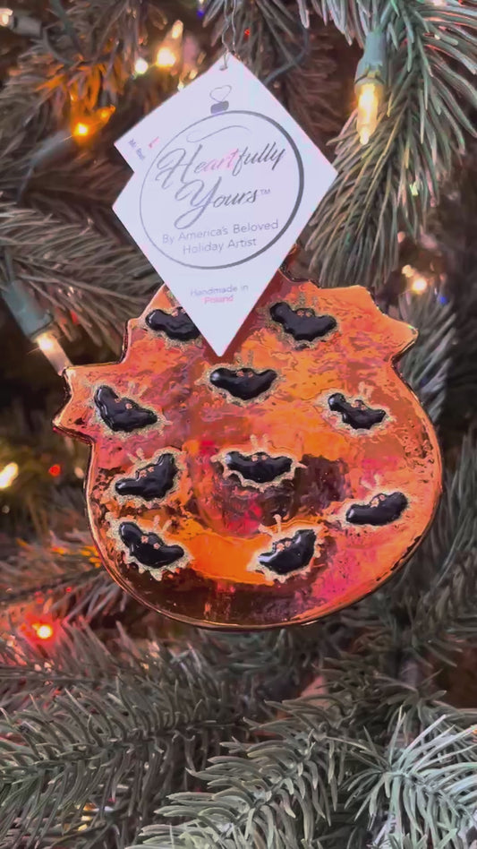 Heartfully Yours SWEET PUNKIN 21092 Ornament LE 360 Halloween Pumpkin