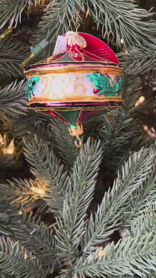 Christopher Radko REMEMBERING THE YEAR 2026 Ornament 1022957 Dated Hanger