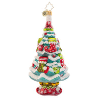 Christopher Radko SANTA'S HELPHERS TREE Ornament 1021399 Elves Elf