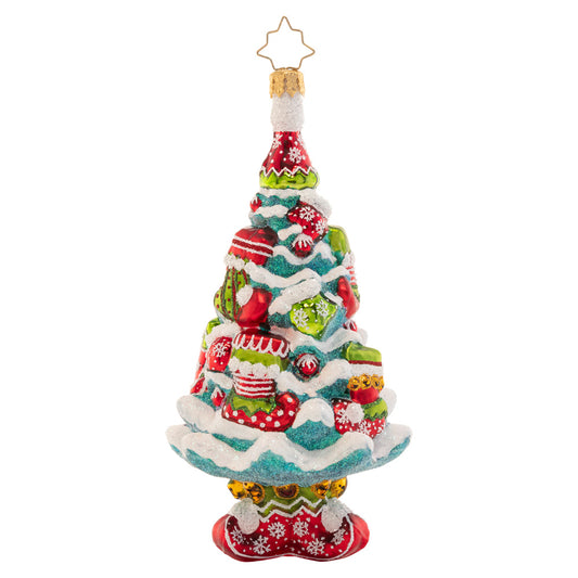 Christopher Radko SANTA'S HELPERS TREE Ornament 1021399 Elves Elf